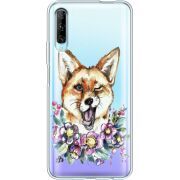 Прозрачный чехол Uprint Huawei P Smart Pro Winking Fox