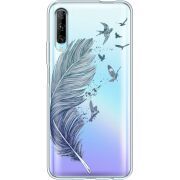 Прозрачный чехол Uprint Huawei P Smart Pro Feather