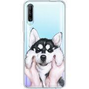 Прозрачный чехол Uprint Huawei P Smart Pro Husky