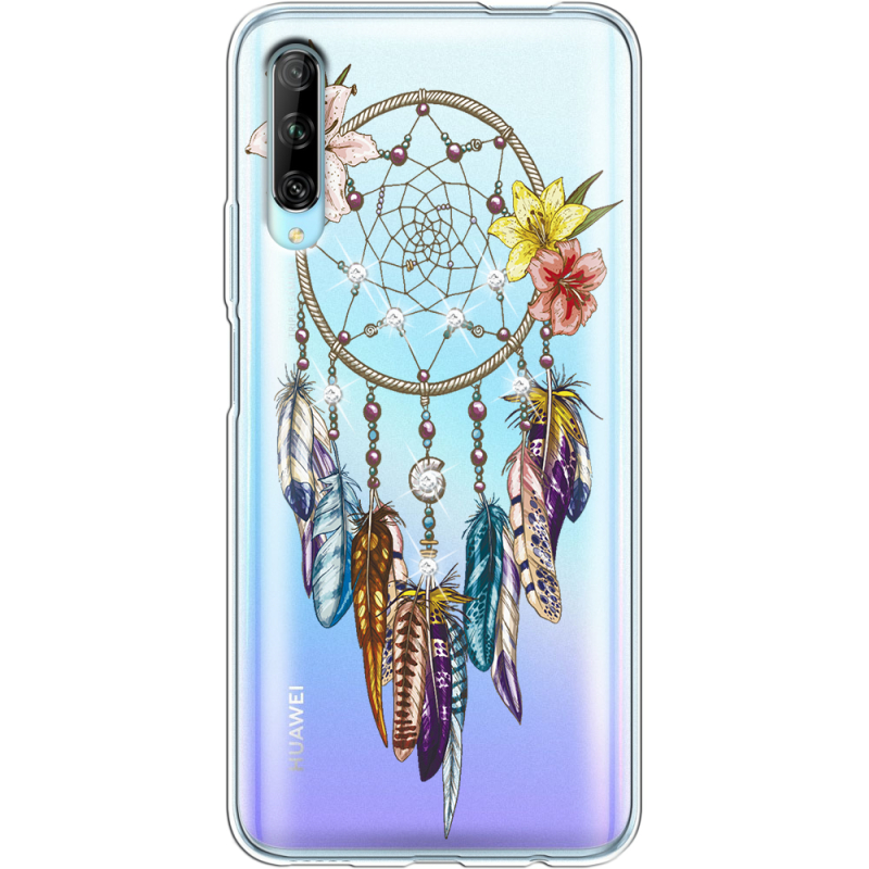 Чехол со стразами Huawei P Smart Pro Dreamcatcher