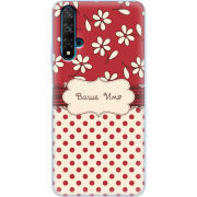 Чехол Uprint Huawei Nova 5T Именной Polka Dots