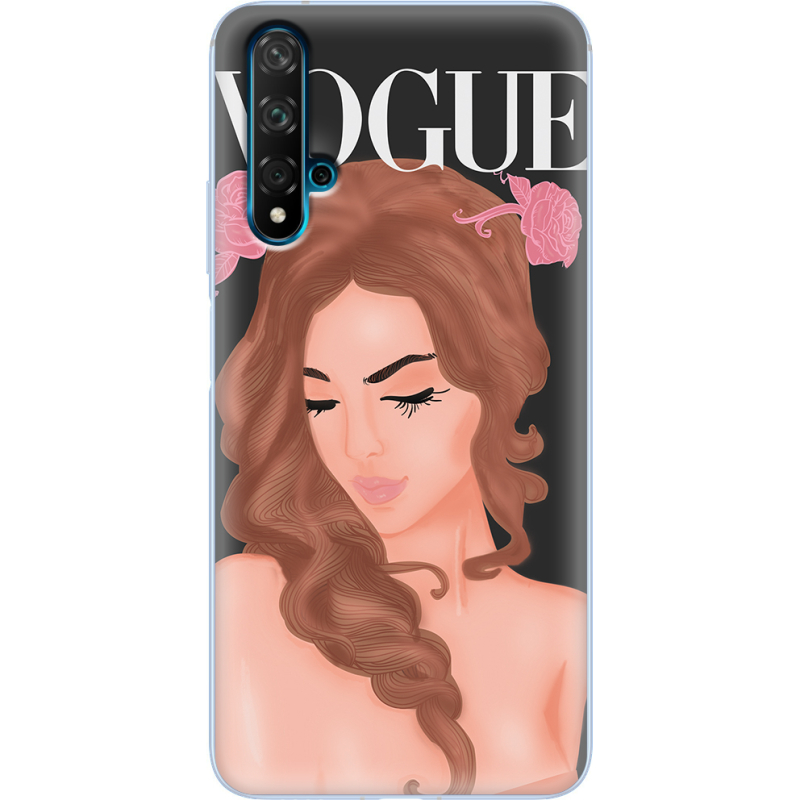 Чехол Uprint Huawei Nova 5T Fashion Girl