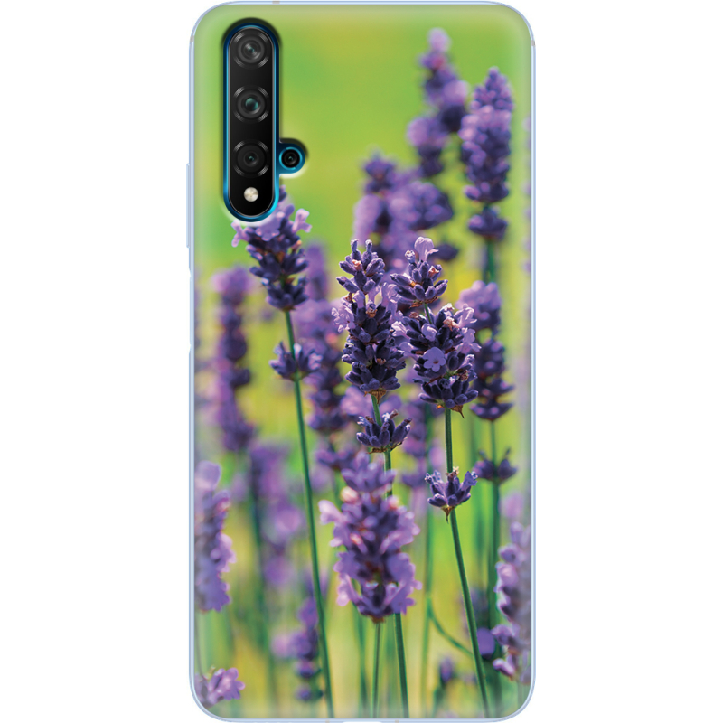 Чехол Uprint Huawei Nova 5T Green Lavender