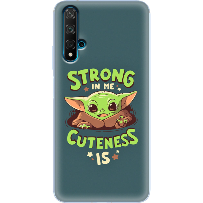 Чехол Uprint Huawei Nova 5T Strong in me Cuteness is