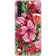 Чехол Uprint Huawei Nova 5T Tropical Flowers