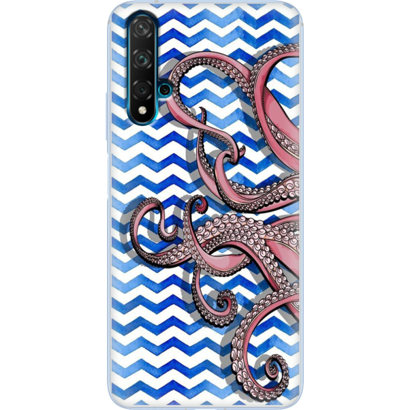 Чехол Uprint Huawei Nova 5T Sea Tentacles