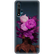 Чехол Uprint Huawei Nova 5T Exquisite Purple Flowers