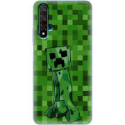 Чехол Uprint Huawei Nova 5T Minecraft Creeper