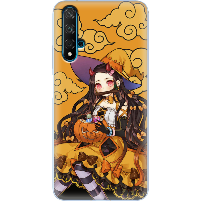 Чехол Uprint Huawei Nova 5T Kamado Nezuko Halloween