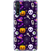 Чехол Uprint Huawei Nova 5T Halloween Purple Mood