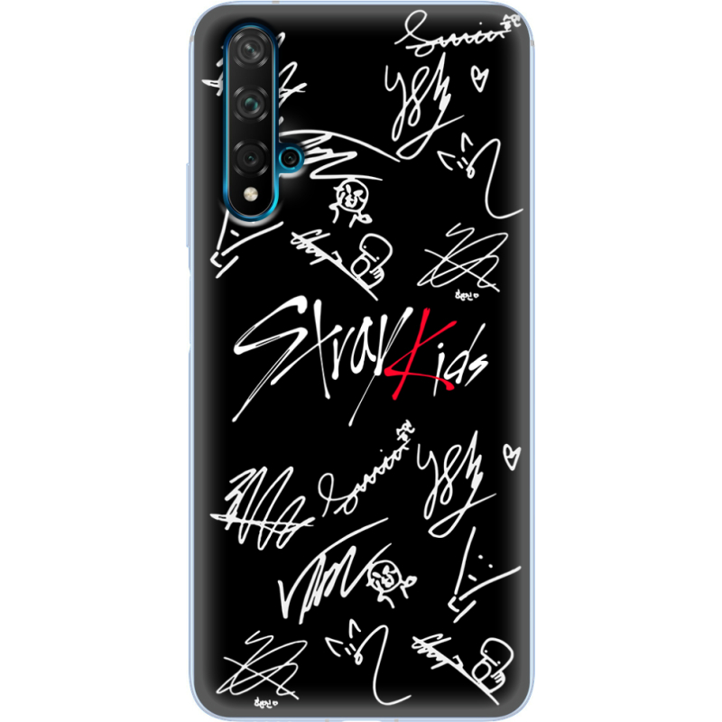 Чехол Uprint Huawei Nova 5T Stray Kids автограф