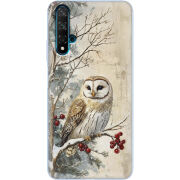 Чехол Uprint Huawei Nova 5T Christmas Owl