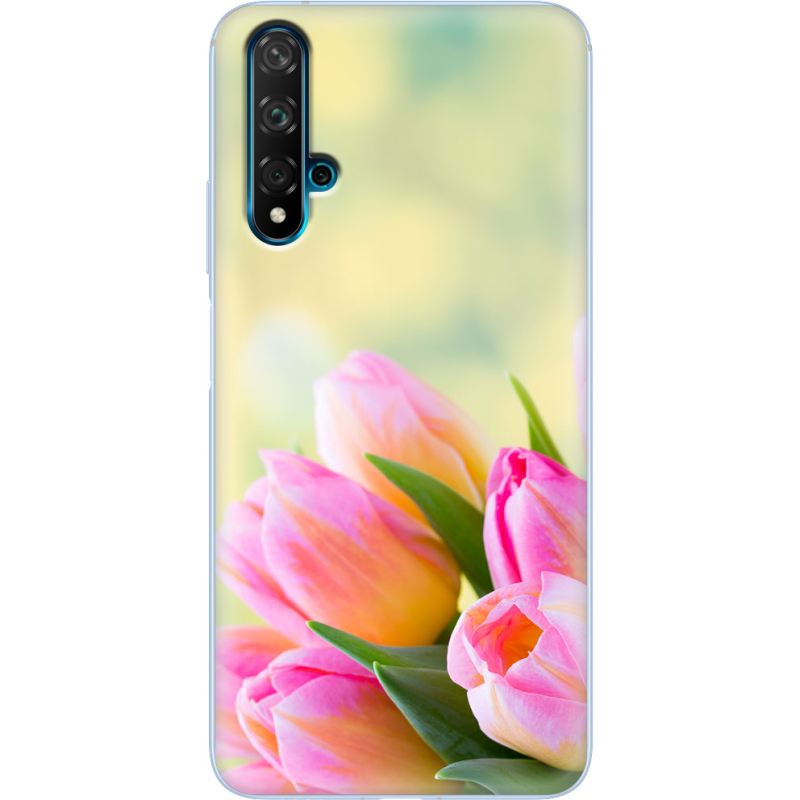 Чехол Uprint Huawei Nova 5T Bouquet of Tulips