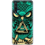 Чехол Uprint Huawei Nova 5T Masonic Owl