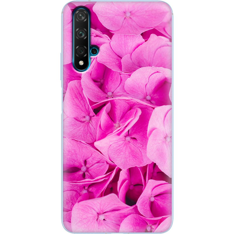 Чехол Uprint Huawei Nova 5T Pink Flowers
