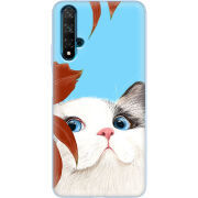 Чехол Uprint Huawei Nova 5T Wondering Cat