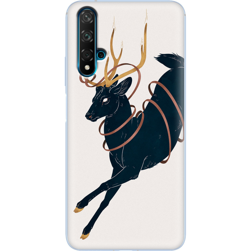 Чехол Uprint Huawei Nova 5T Black Deer