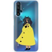 Прозрачный чехол Uprint Huawei Nova 5T Just a Girl