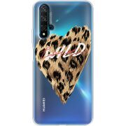 Прозрачный чехол Uprint Huawei Nova 5T Wild Love