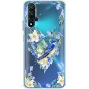 Прозрачный чехол Uprint Huawei Nova 5T Spring Bird