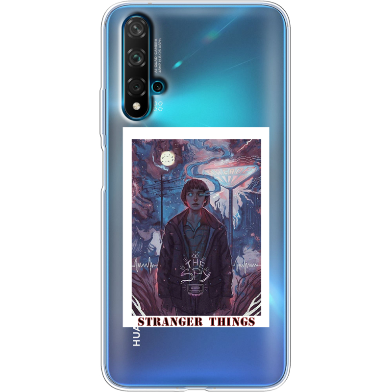 Прозрачный чехол Uprint Huawei Nova 5T Stranger Things