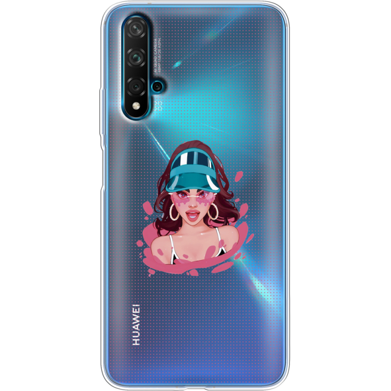 Прозрачный чехол Uprint Huawei Nova 5T Selena Gomez