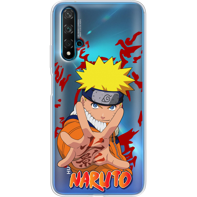 Прозрачный чехол Uprint Huawei Nova 5T Naruto