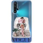 Прозрачный чехол Uprint Huawei Nova 5T VOGUE