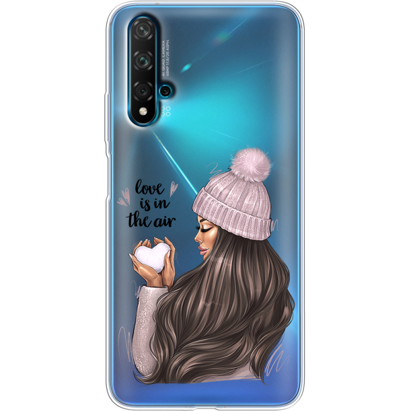 Прозрачный чехол Uprint Huawei Nova 5T love is in the air