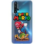 Прозрачный чехол Uprint Huawei Nova 5T Super Mario