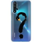 Прозрачный чехол Uprint Huawei Nova 5T Swan question