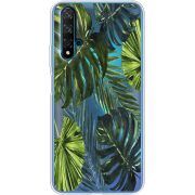 Прозрачный чехол Uprint Huawei Nova 5T Palm Tree