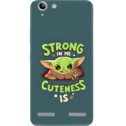Чехол Uprint Lenovo K5 /K5 Plus (A6020a40/ A6020a46) Strong in me Cuteness is