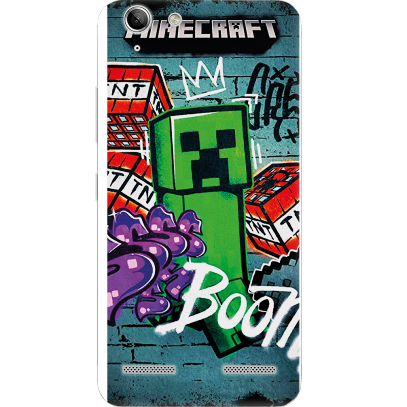 Чехол Uprint Lenovo K5 /K5 Plus (A6020a40/ A6020a46) Minecraft Graffiti