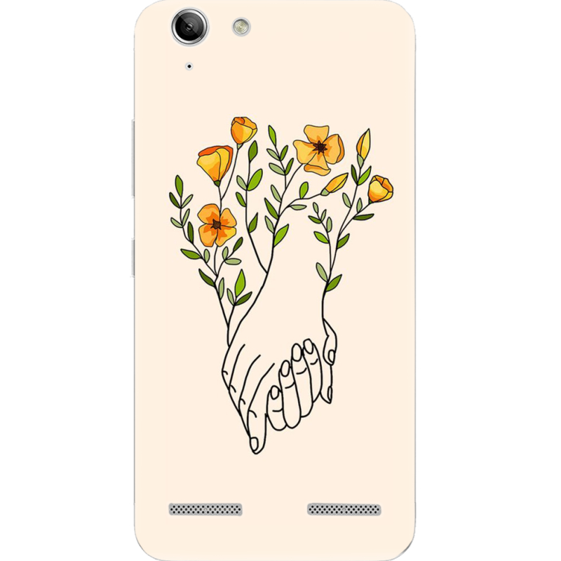 Чехол Uprint Lenovo K5 /K5 Plus (A6020a40/ A6020a46) Flower Hands