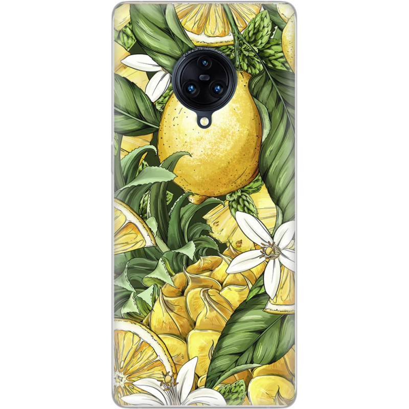 Чехол Uprint Vivo Nex 3 Lemon Pattern