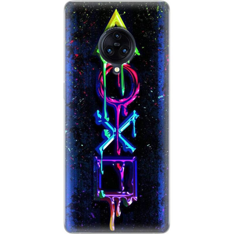 Чехол Uprint Vivo Nex 3 Graffiti symbols