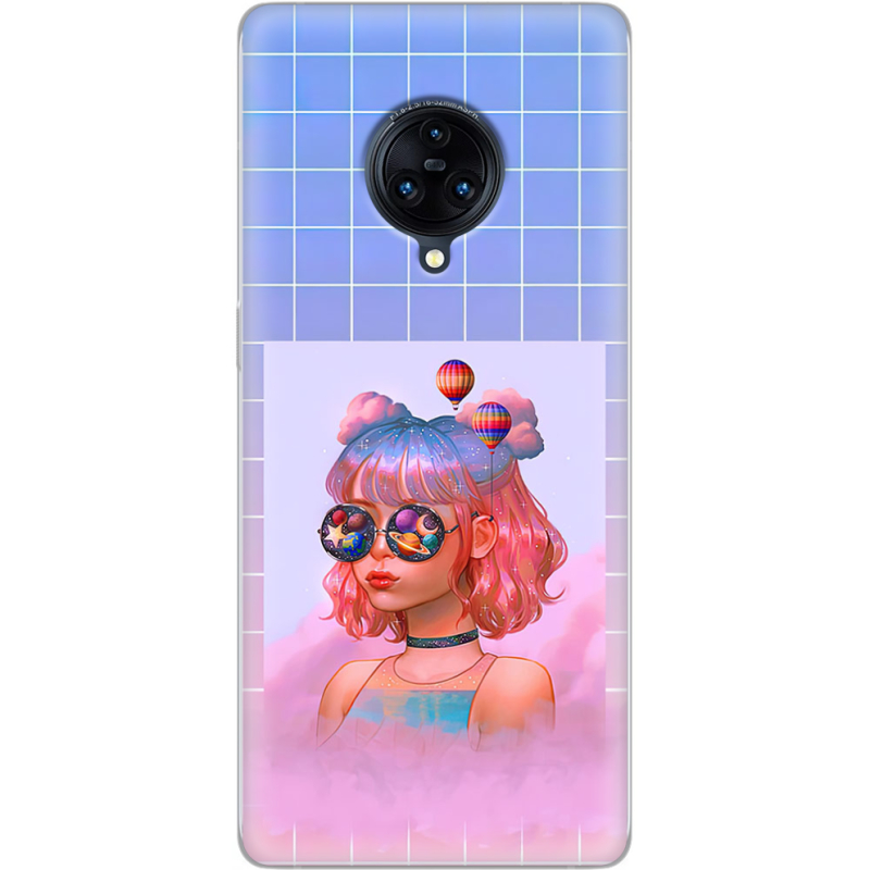 Чехол Uprint Vivo Nex 3 Girl in the Clouds