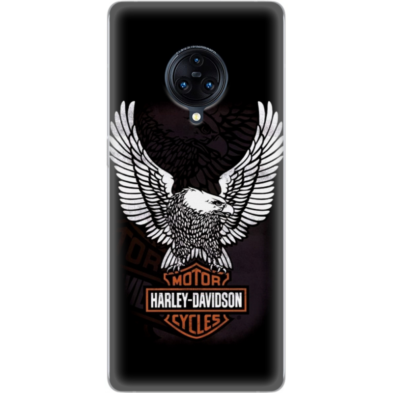 Чехол Uprint Vivo Nex 3 Harley Davidson and eagle