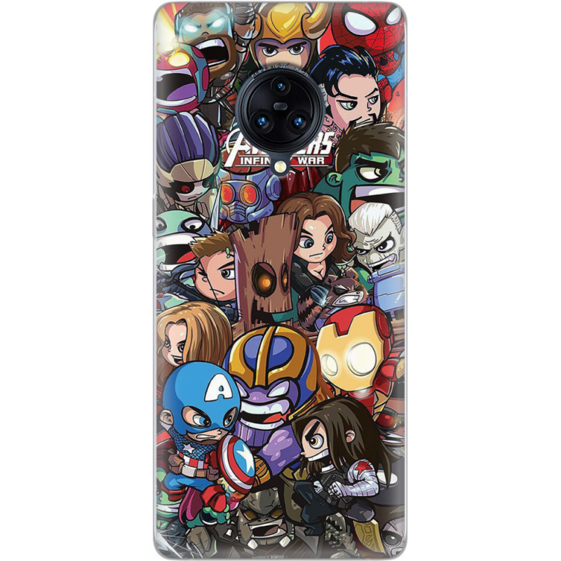 Чехол Uprint Vivo Nex 3 Avengers Infinity War