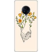 Чехол Uprint Vivo Nex 3 Flower Hands