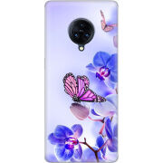 Чехол Uprint Vivo Nex 3 Orchids and Butterflies