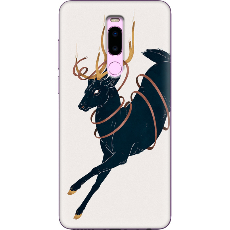 Чехол Uprint Meizu Note 8 (M8 Note) Black Deer