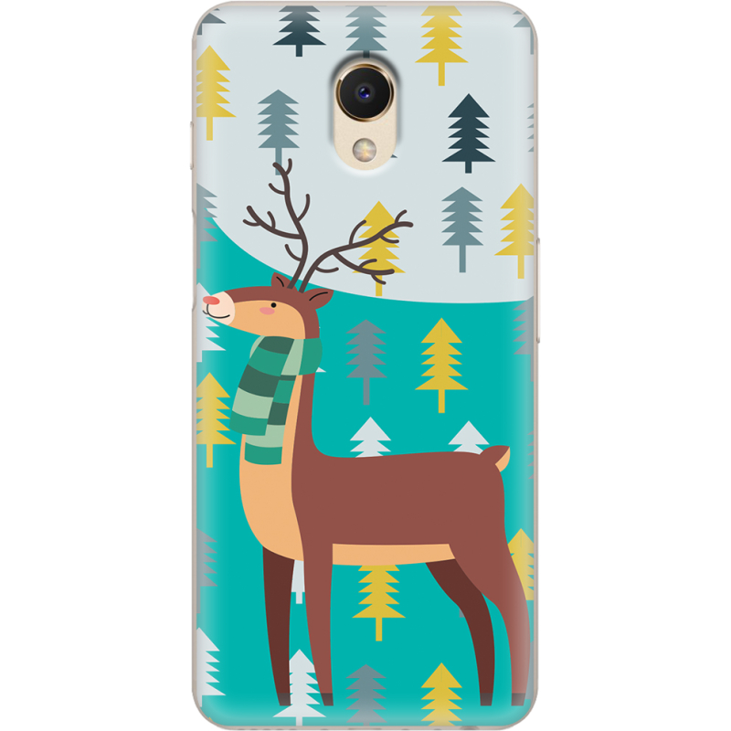 Чехол Uprint Meizu M6S Foresty Deer