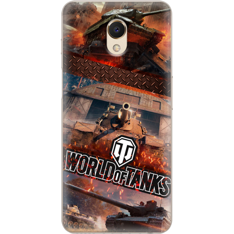 Чехол Uprint Meizu M6S World Of Tanks