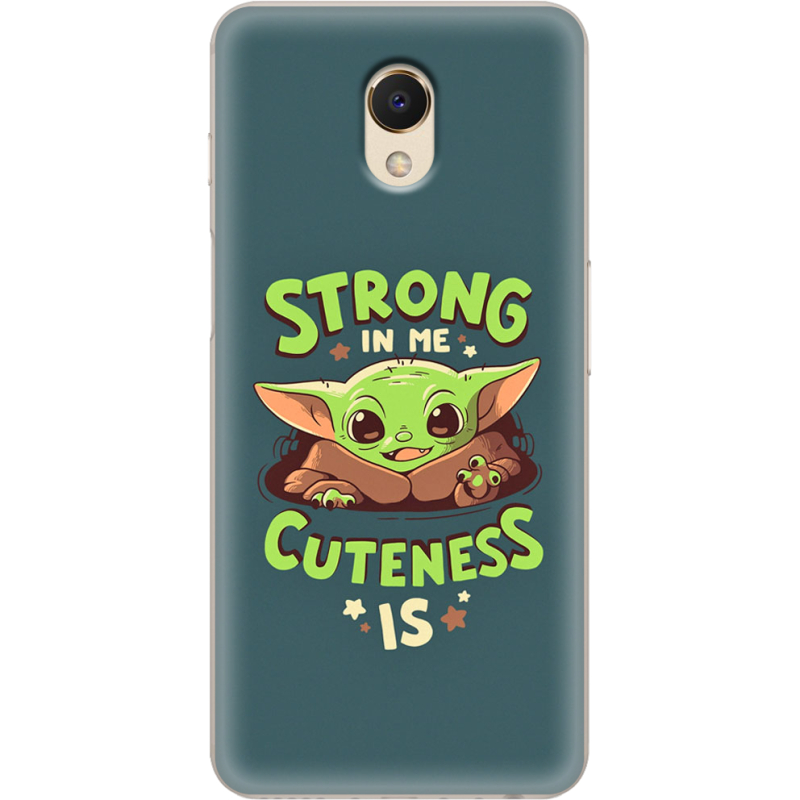 Чехол Uprint Meizu M6S Strong in me Cuteness is