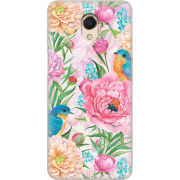 Чехол Uprint Meizu M6S Birds in Flowers