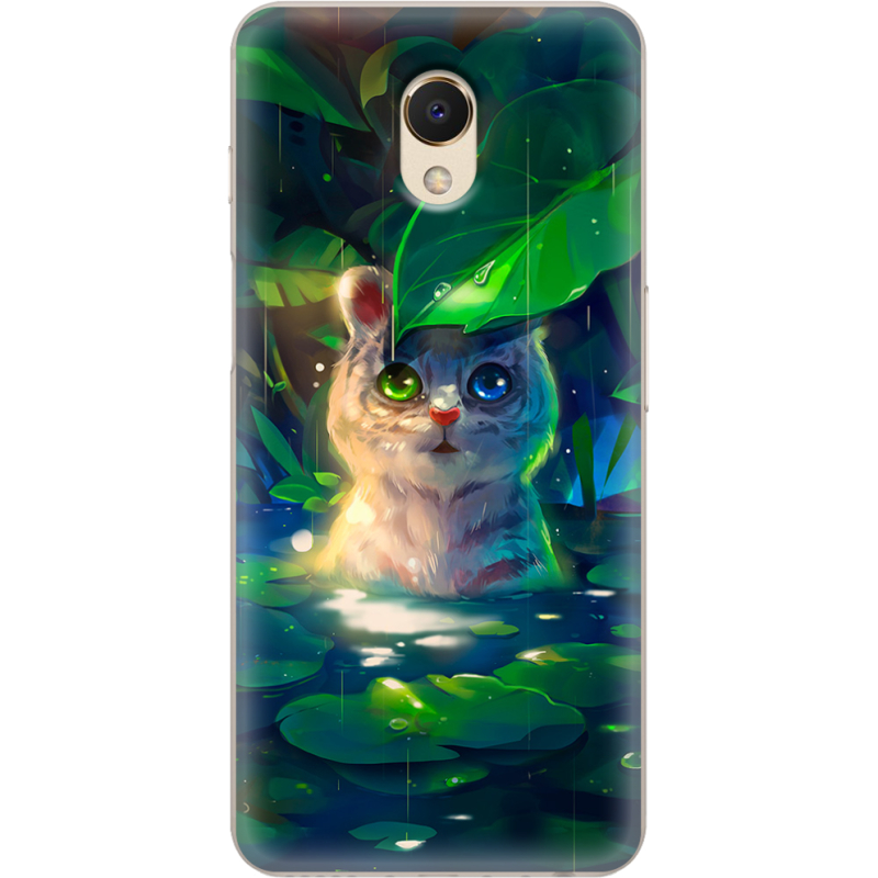 Чехол Uprint Meizu M6S White Tiger Cub