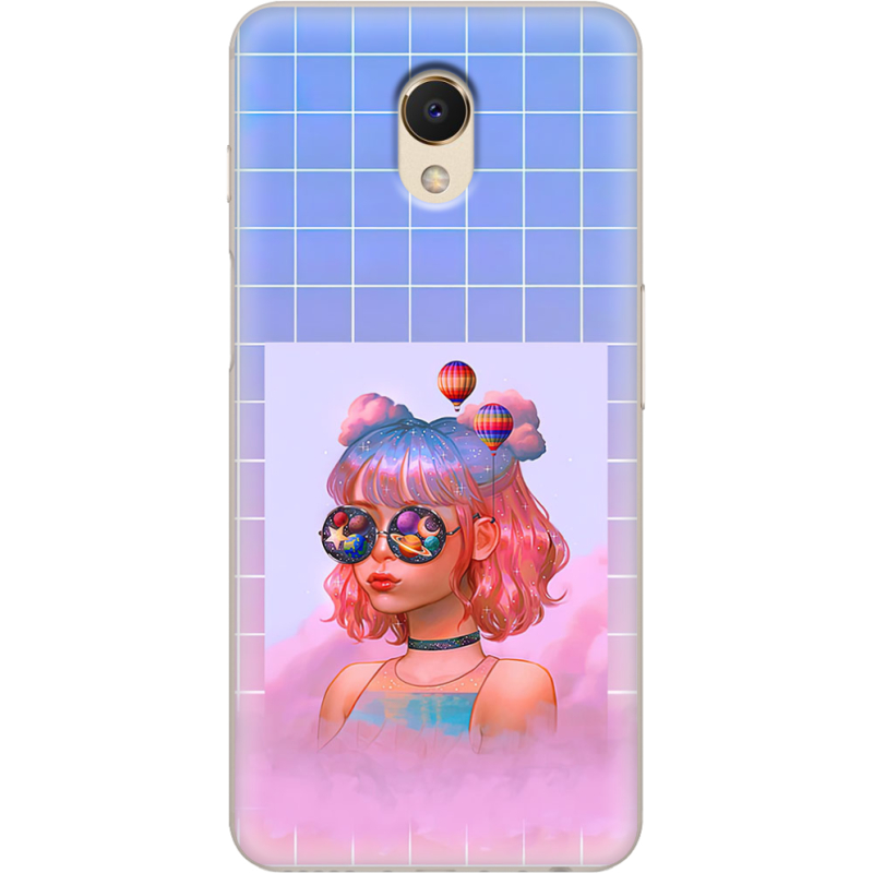 Чехол Uprint Meizu M6S Girl in the Clouds