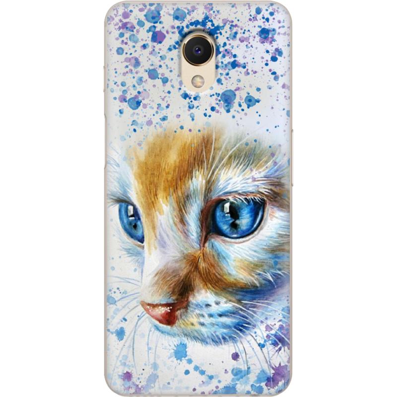 Чехол Uprint Meizu M6S Голубоглазый Кот